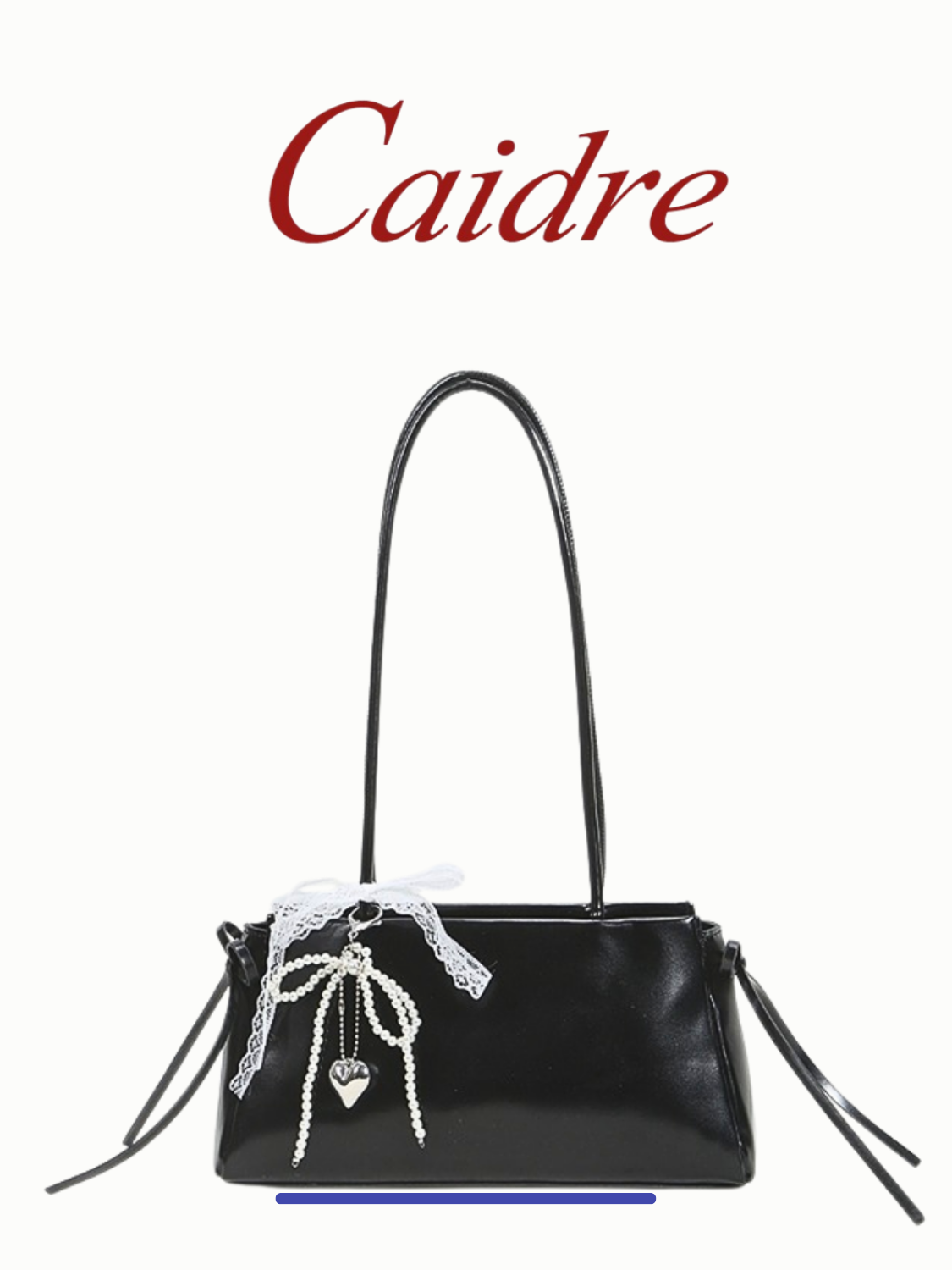 Caidre Pearl & Heart Bag