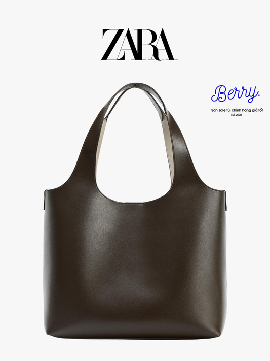 Zara Leather Toe Bag