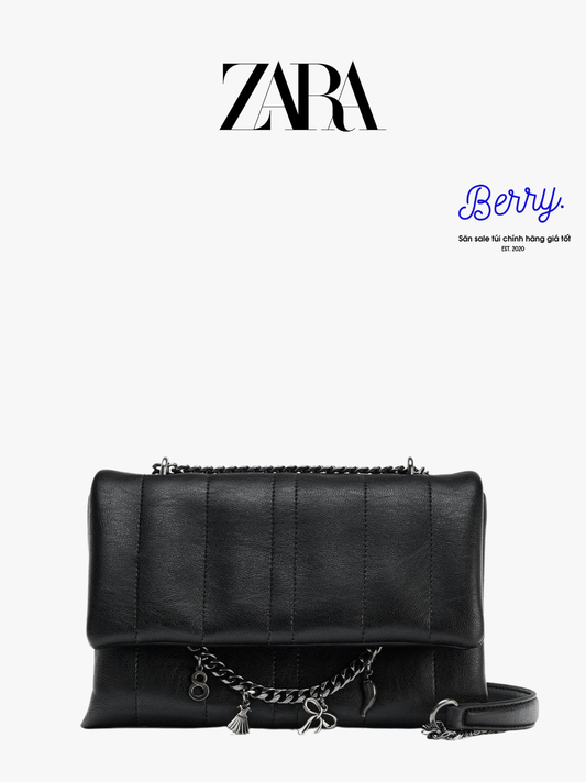 Zara Quilted Crossbody Bag