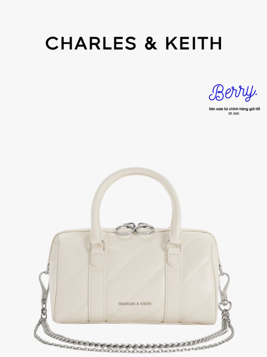 CHARLES & KEITH - Philomena Bowling White