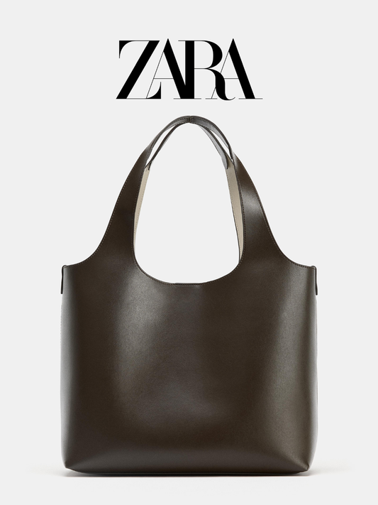 Zara Leather Toe Bag