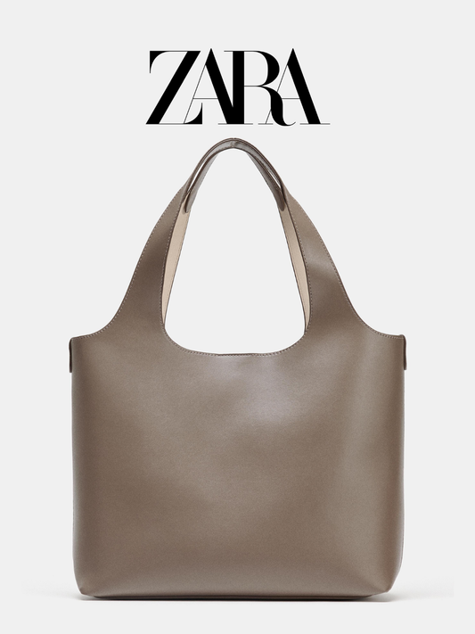Zara Leather Toe Bag