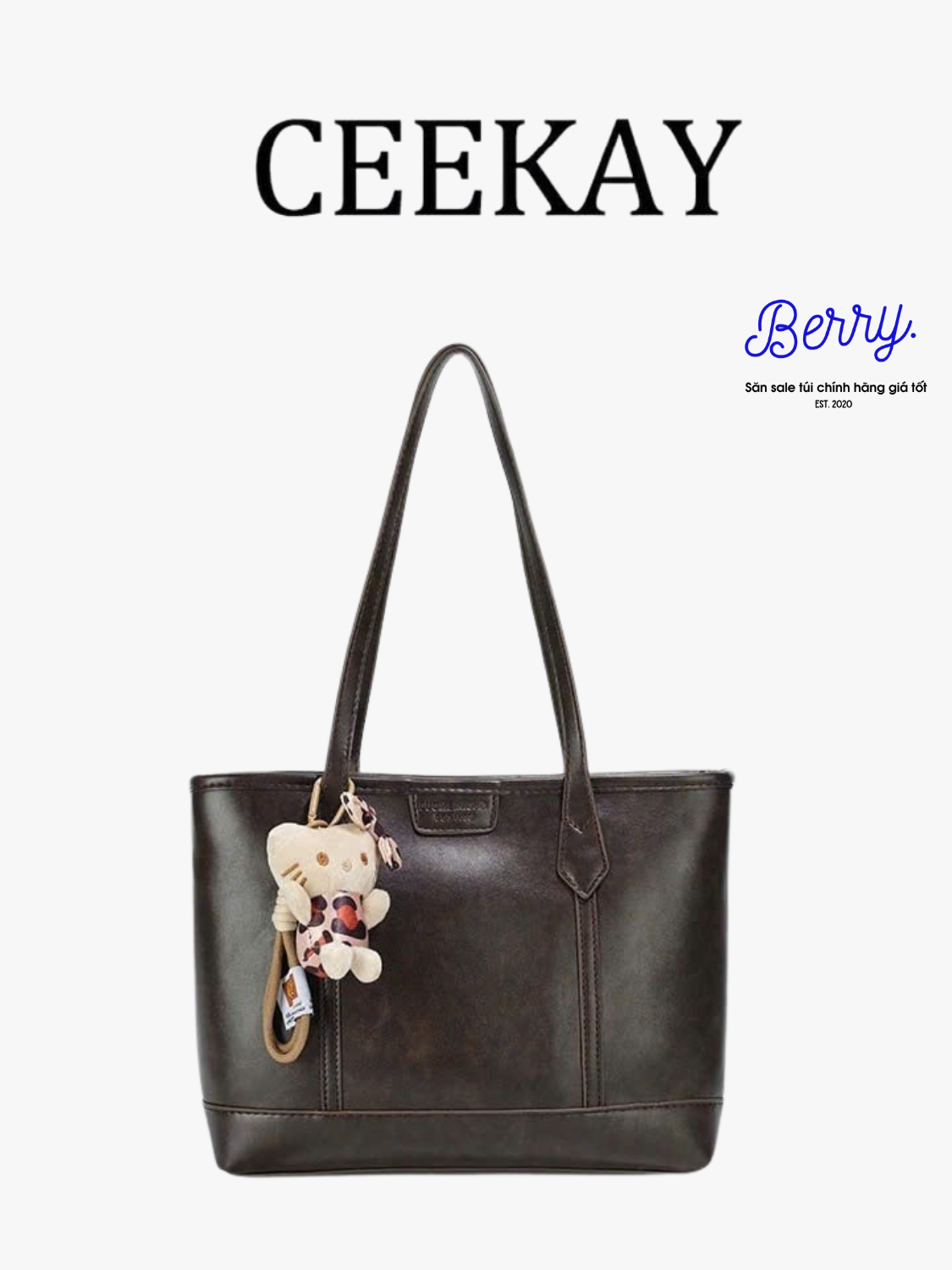CEEKAY Leather Big Toe Bag